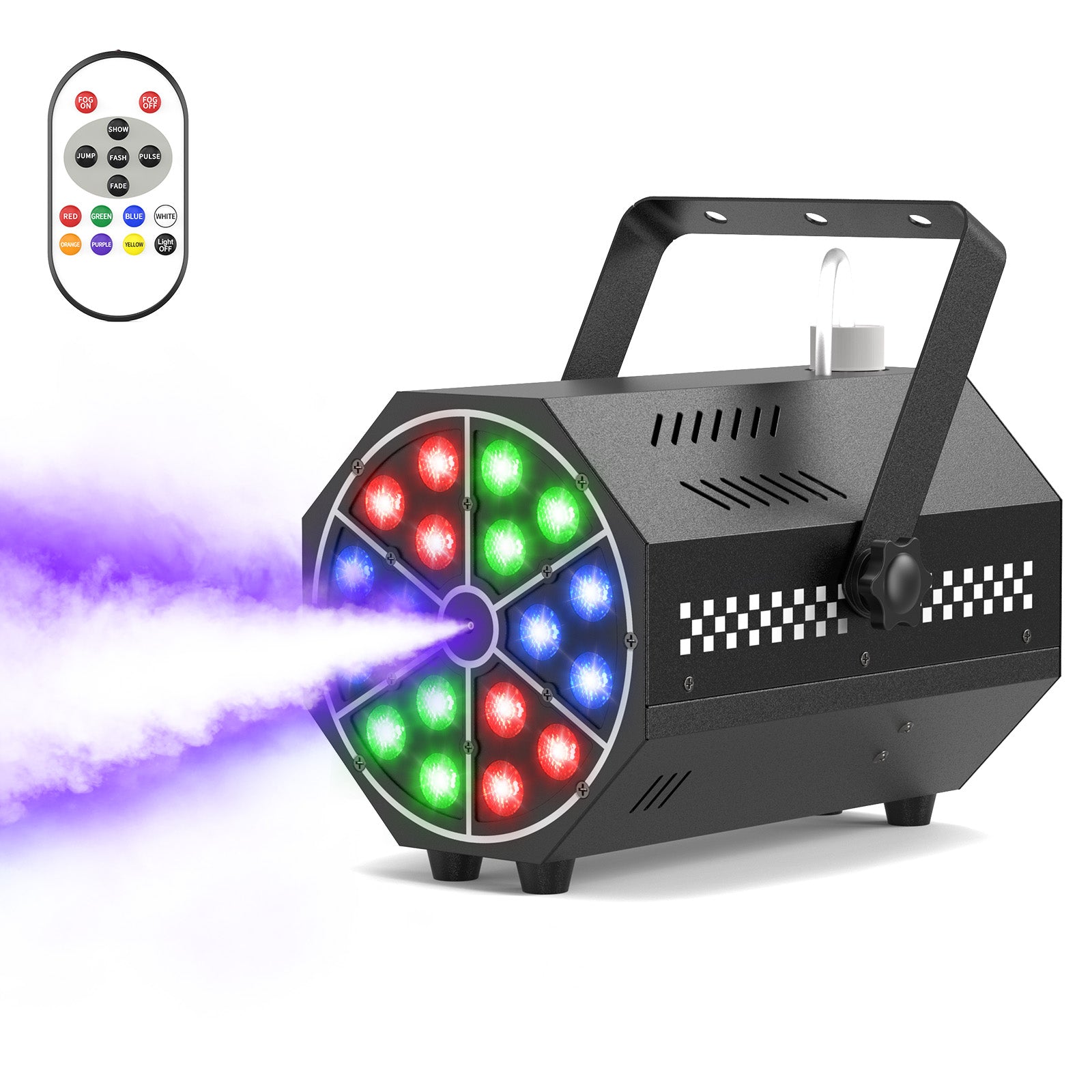 500W 18 LED RGB Halloween Fog Machine-Y2