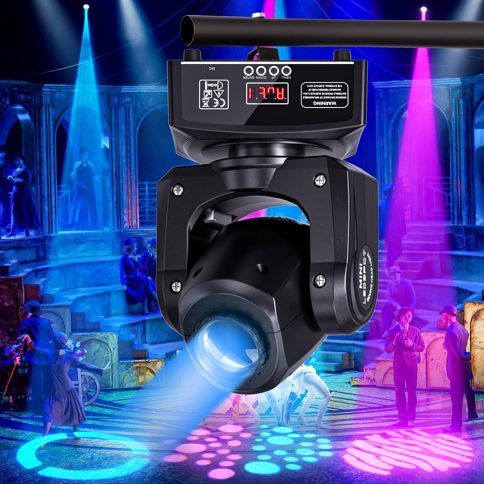 RGBW Beam Moving Head Light-E18