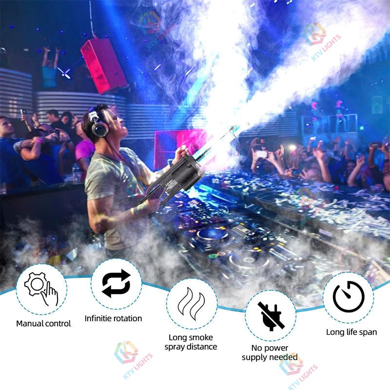 LED CO2 jet handheld smoke machine-Y15