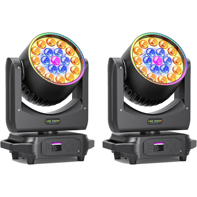 19x15W LED RGBW Zoom Moving Head Light-E60