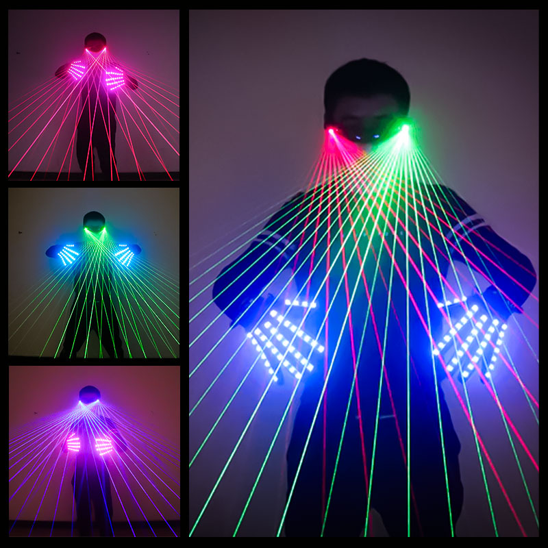 Party Gypsophila Óculos Laser Conjunto-M1