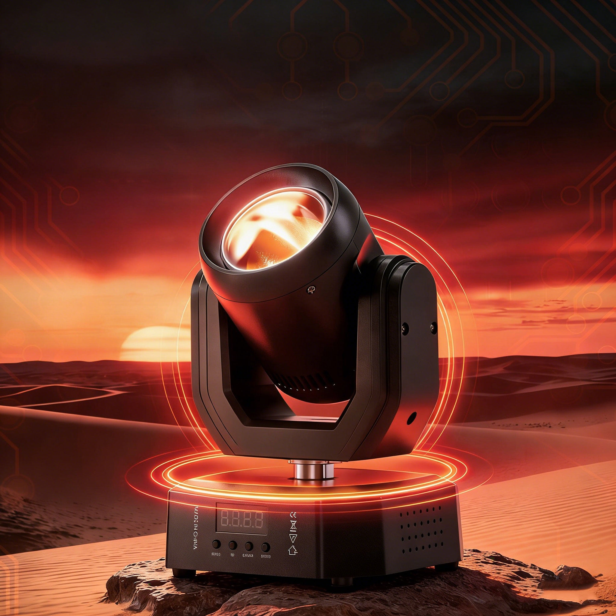 LED DMX Beam Disco Mini RGBW LED Moving Head Light-E72