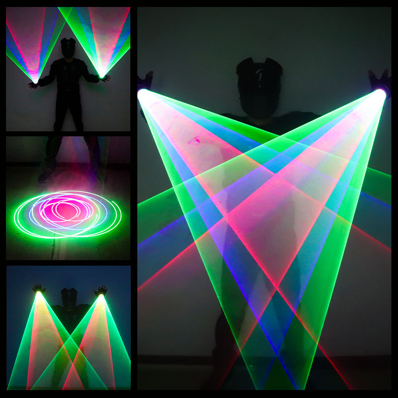 Rotating Laser Gloves Set-M10