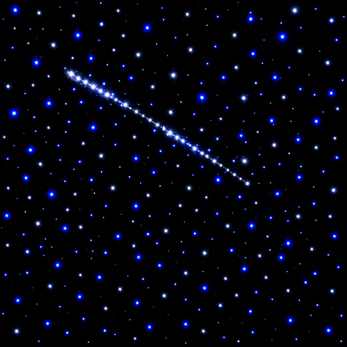 KTVLIGHTS LED Dynamic Starry Sky Screen, suitable for weddings and stage events-M68