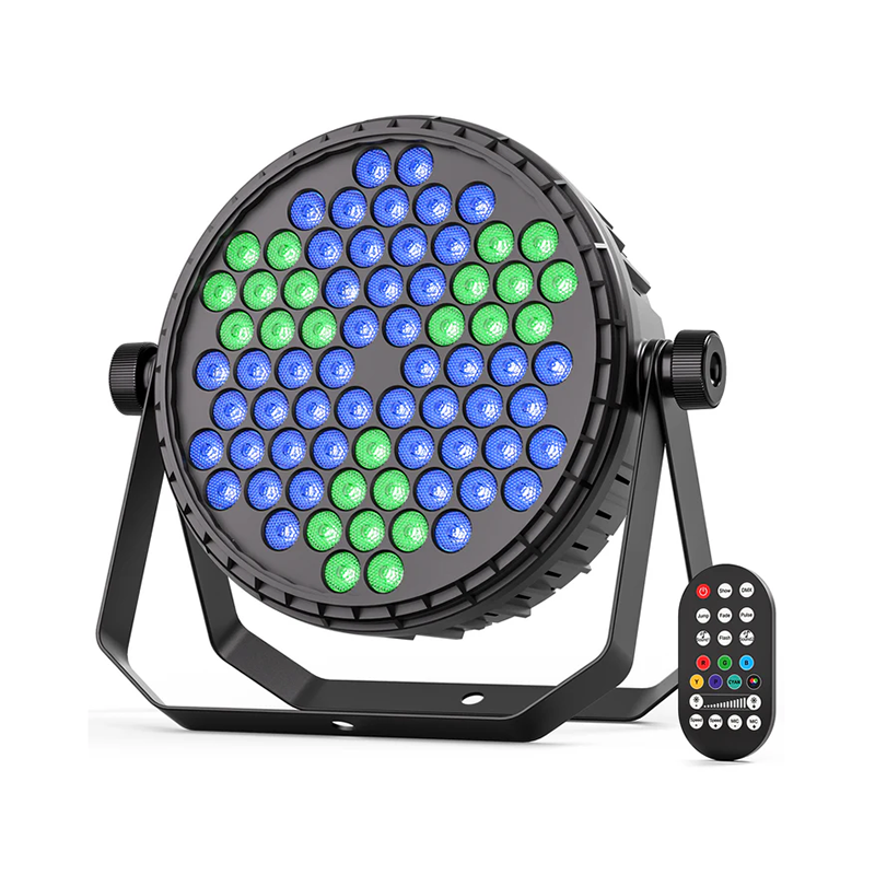 72 LED RGB PAR lights with dynamic vortex stage effect-P12
