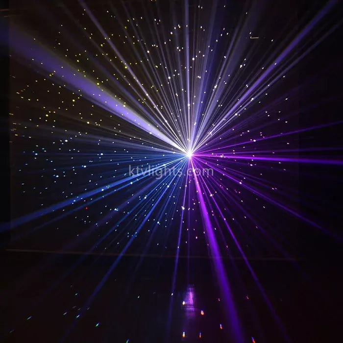 2w luz laser céu estrelado-B21