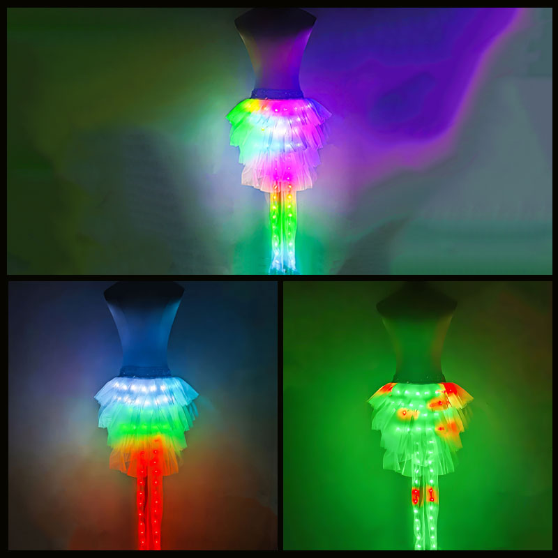 Fashionable LED Ballet Skirt-M54