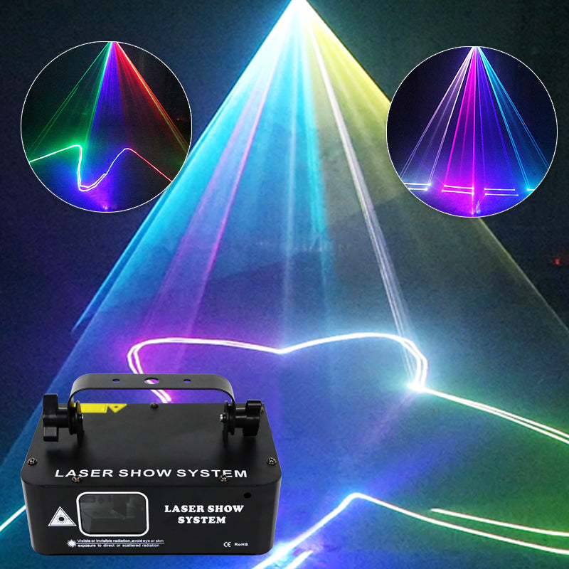 Classic Single Hole RGB Line Scan Laser Light-B1