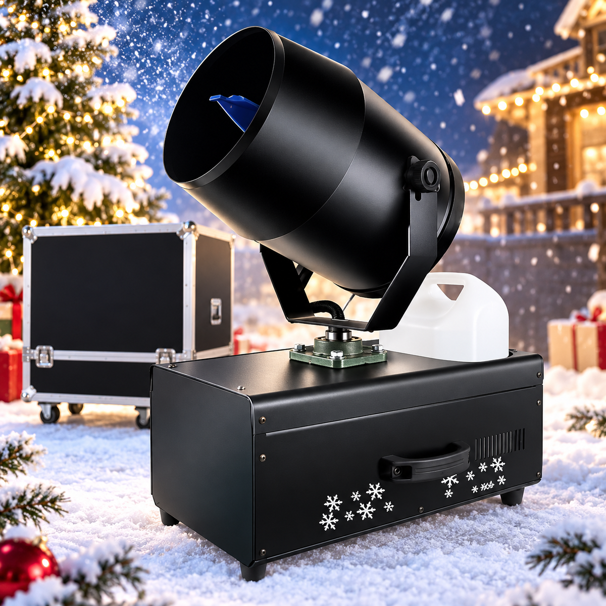 KTVLIGHTS 4000W Moving Head Snow Machine for Stage & Wedding-H8