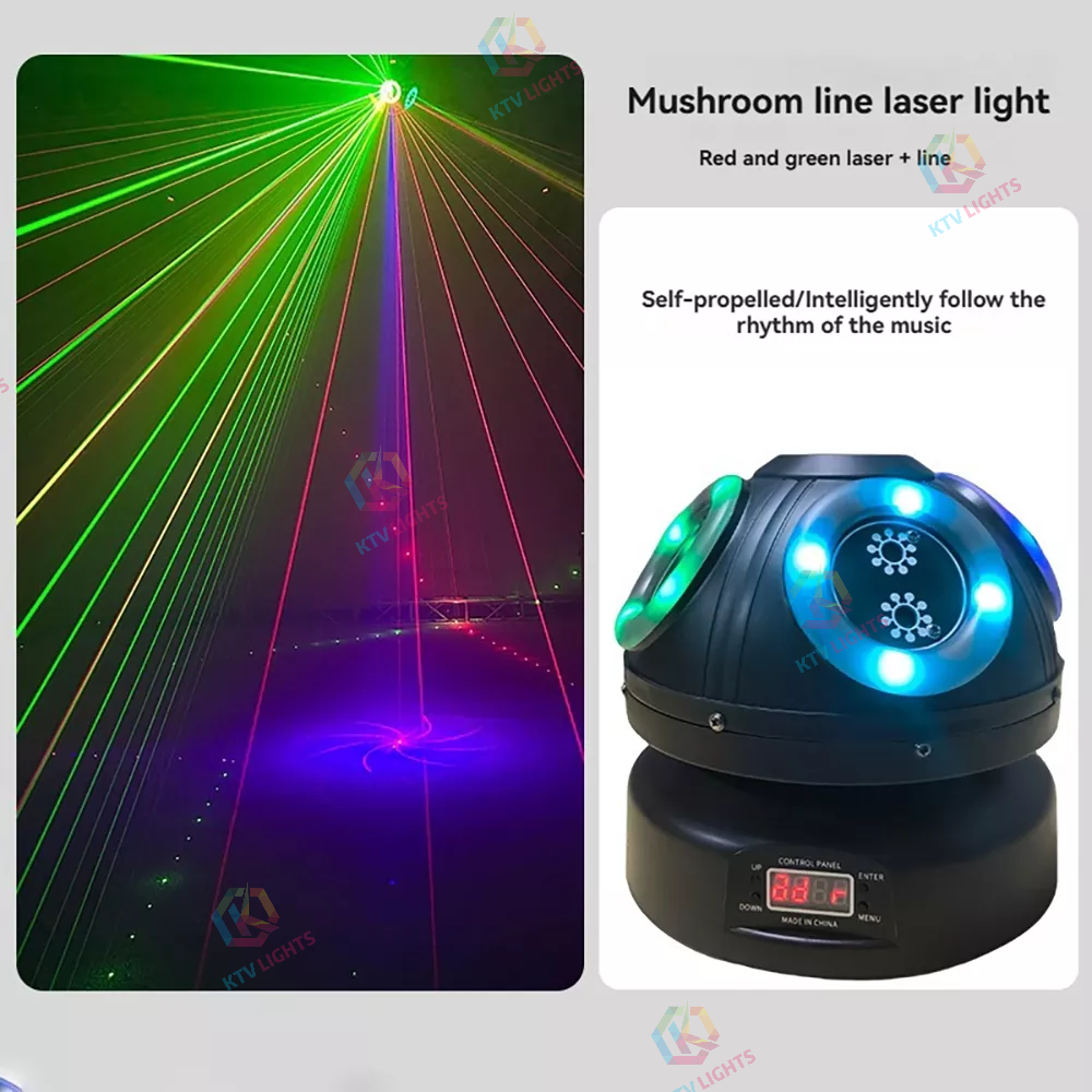 New Mushroom Moving Head Laser Light-E13
