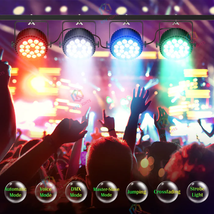 200w RGBW LED Stage Par Light-P4