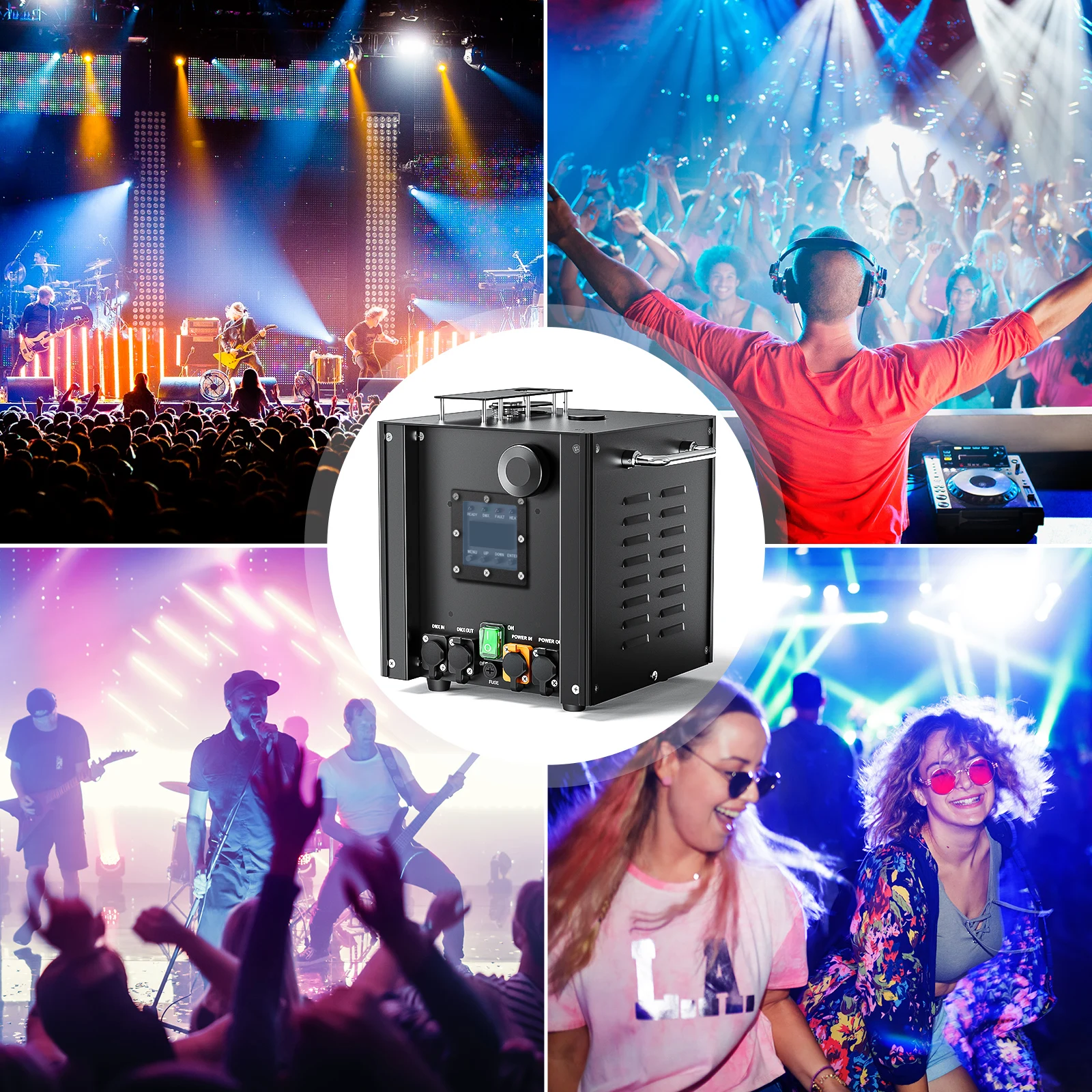 700W Waterproof Dmx512 Control Cold Spark Machine-H7