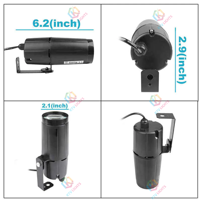 Mini Warm White 3W LED Beam Spotlight-J3