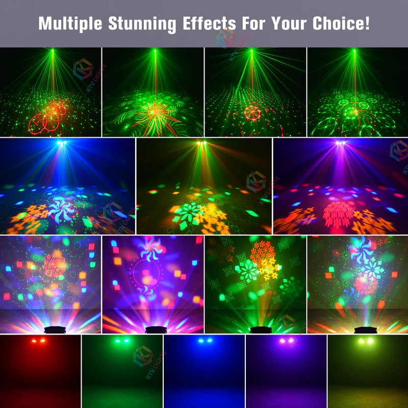20w LED Magic Ball RG Laser Pattern Effect Party Light-C7