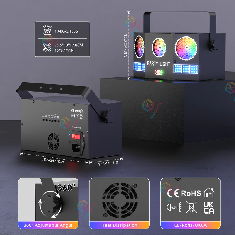 20w LED Magic Ball RG Laser Pattern Effect Party Light-C7