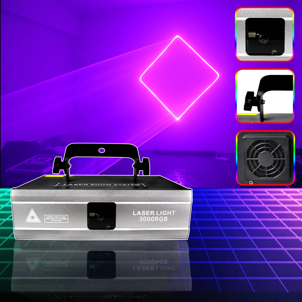 2w-3w RGB animation laser light-A6