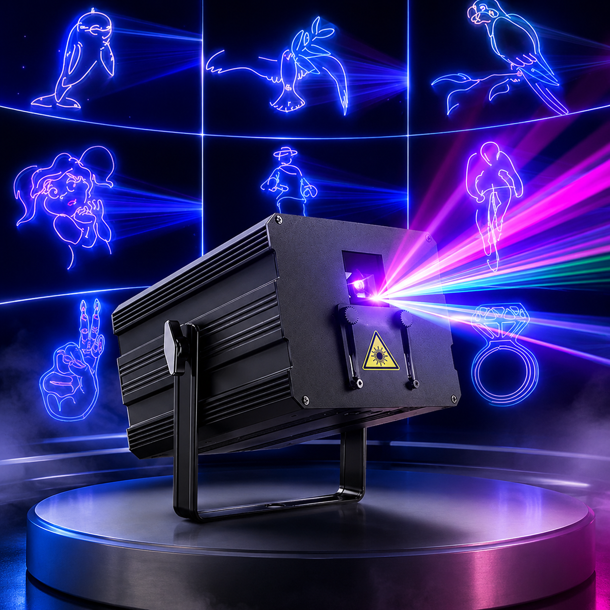 iOS/Android APP IP65 Animation Laser Light-A3