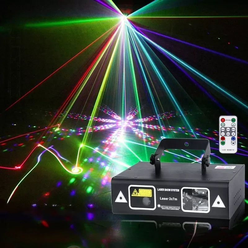 2 em 1 luz laser de varredura de duplo orifício para linha doméstica-B44