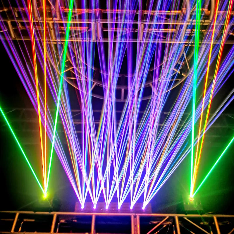 2025 New Six-Eye Full-Color Scanning Laser Light-B37