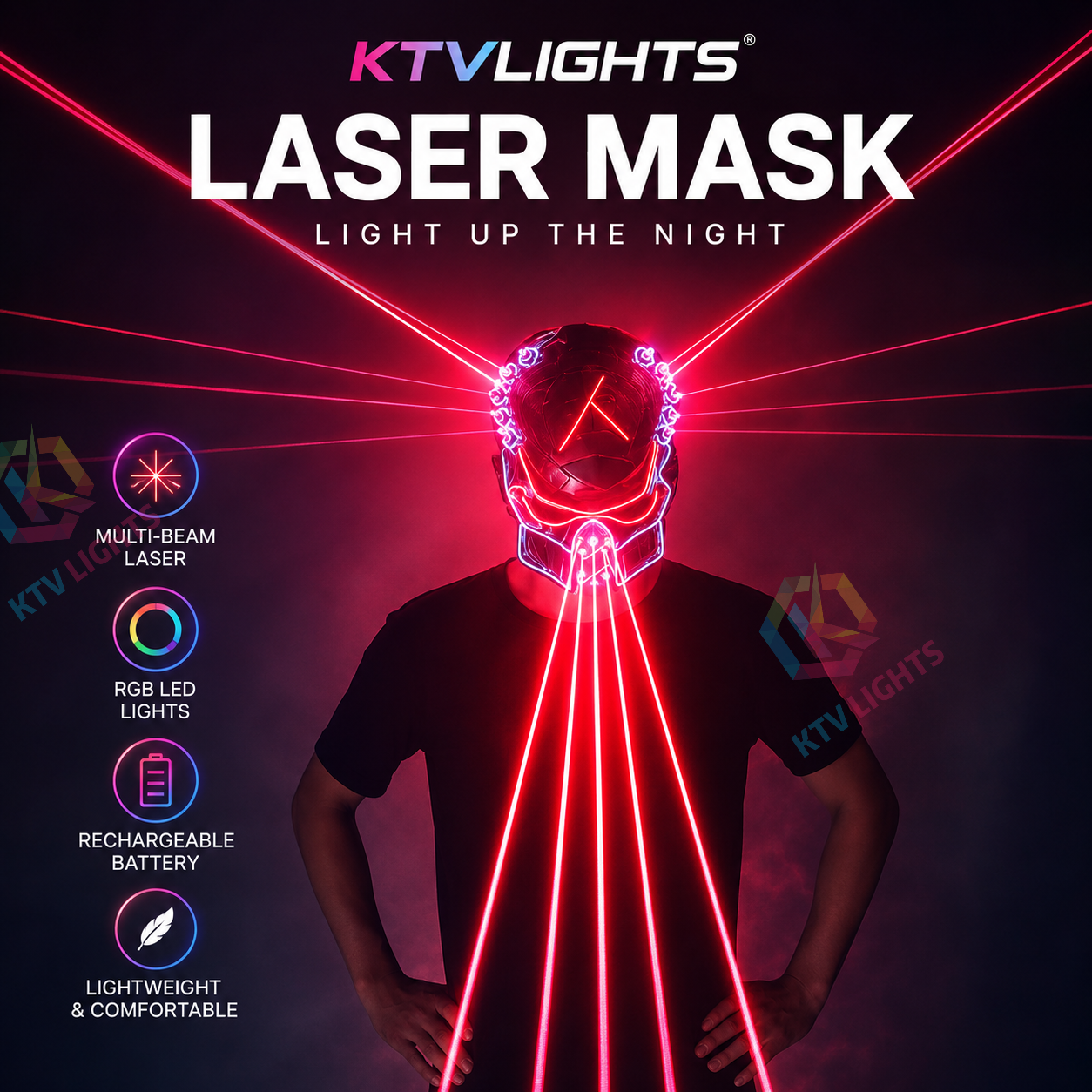 Party Show Laser Mask-M28