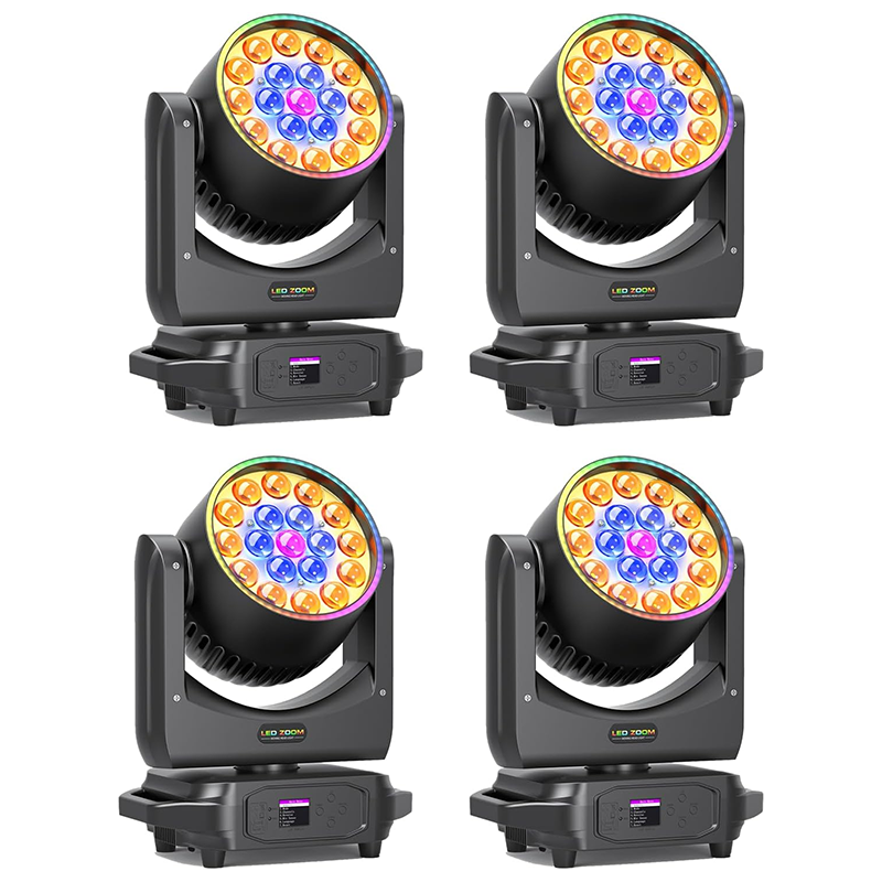 19x15W LED RGBW Zoom Moving Head Light-E60