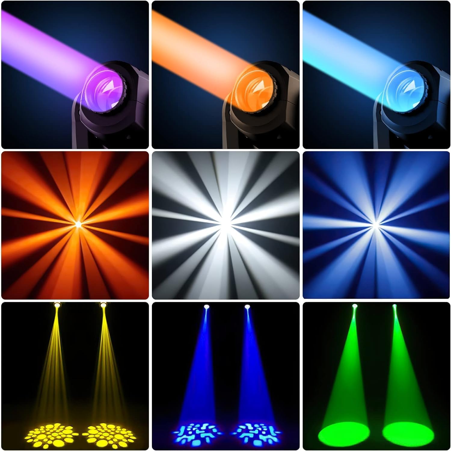RGBW Beam Moving Head Light-E18