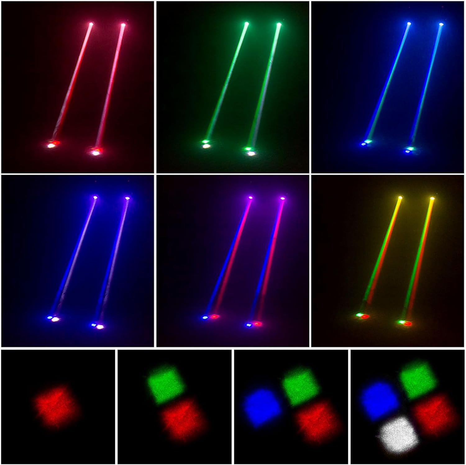 Mini RGBW 4-in-1 LED Beam Moving Head Light-E20