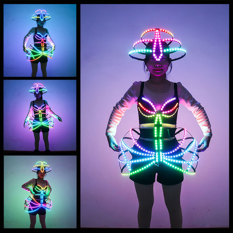 Pixel Smart LED Cage Clothing-M21