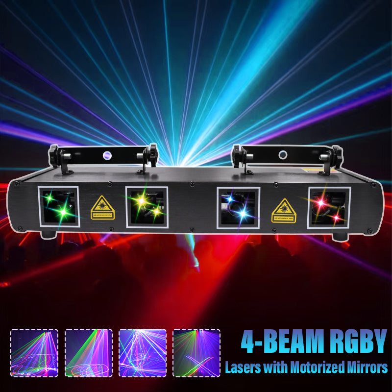 Four-hole full-color line scanning laser light-B18