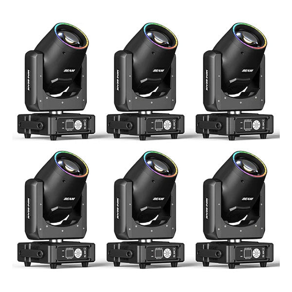 230W 7R beam 48 facet prism moving head light-E21