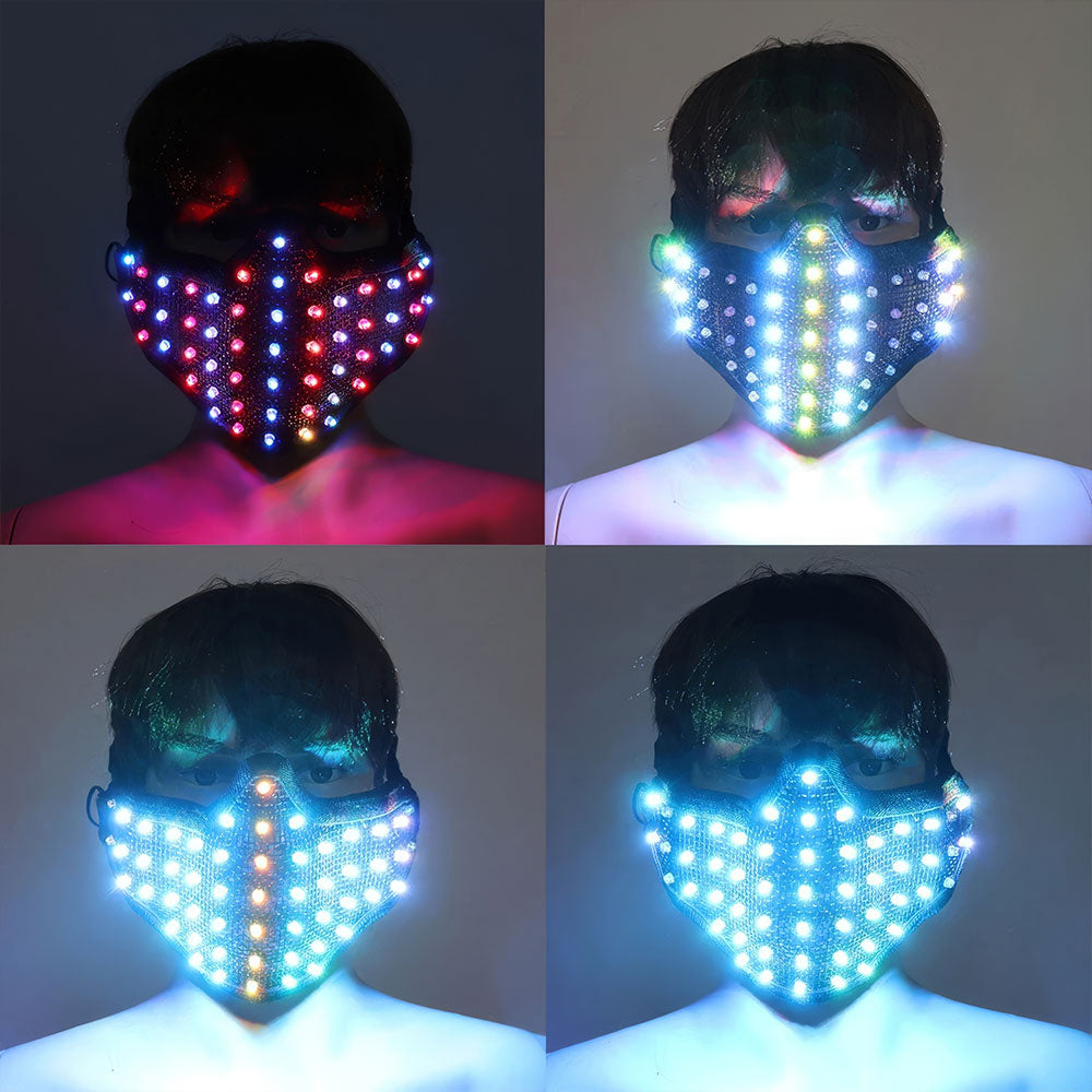 LED mask colorful luminous mask-M41