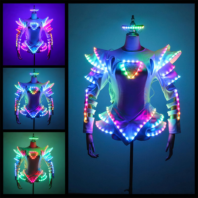 LED luminous robot clothing-M19