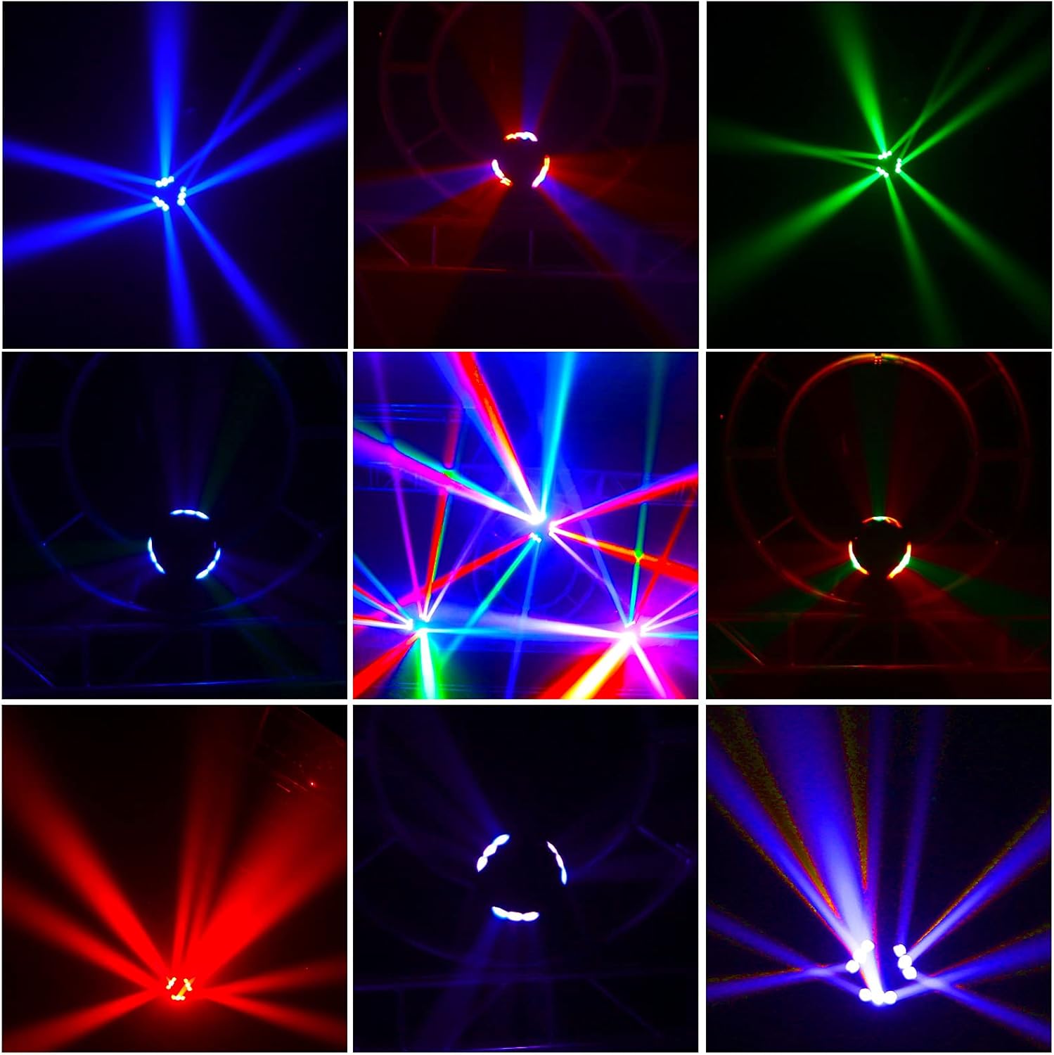 4-in-1 RGB Spider Moving Head Light-E26