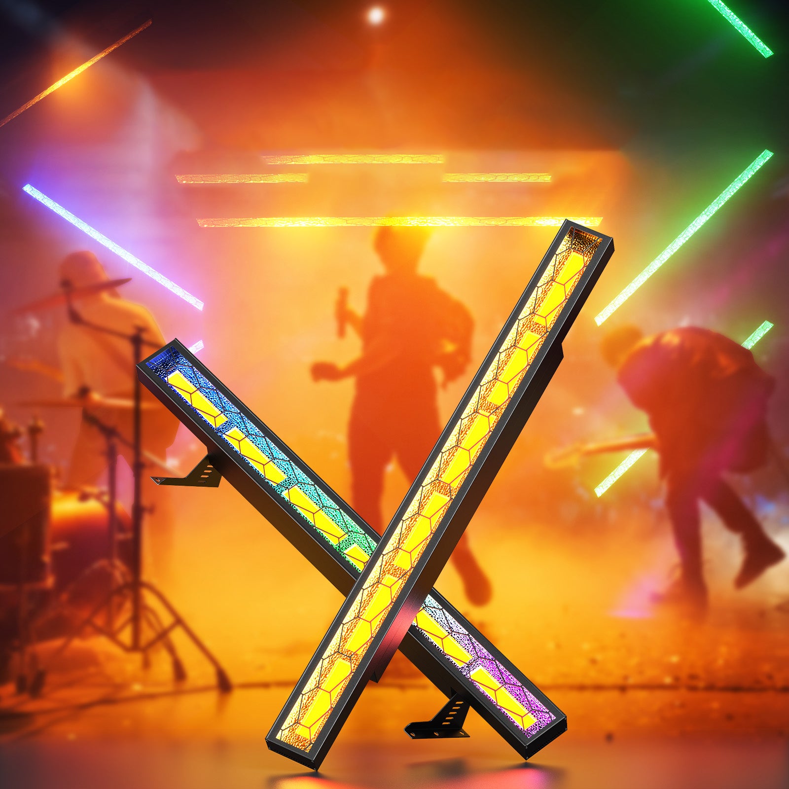 420W LED Wall Washer Strip Light, COB DJ Party Strip Light-X10