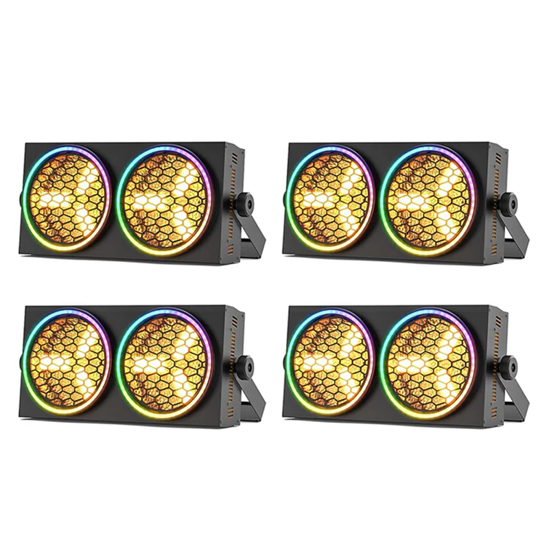 200W dual-eye vintage par light equipped with 6 COB spotlights-P51