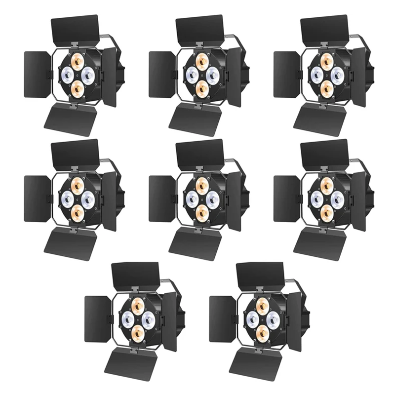 120W LED PAR light COB spotlight with shade-P5