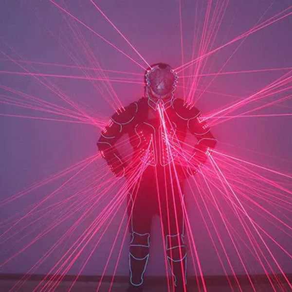 New Red Laser Robot Suit Laser Fiber Optic 2 in 1