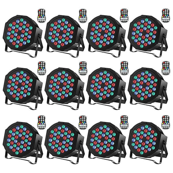 72W RGB Rechargeable Par Light-P10