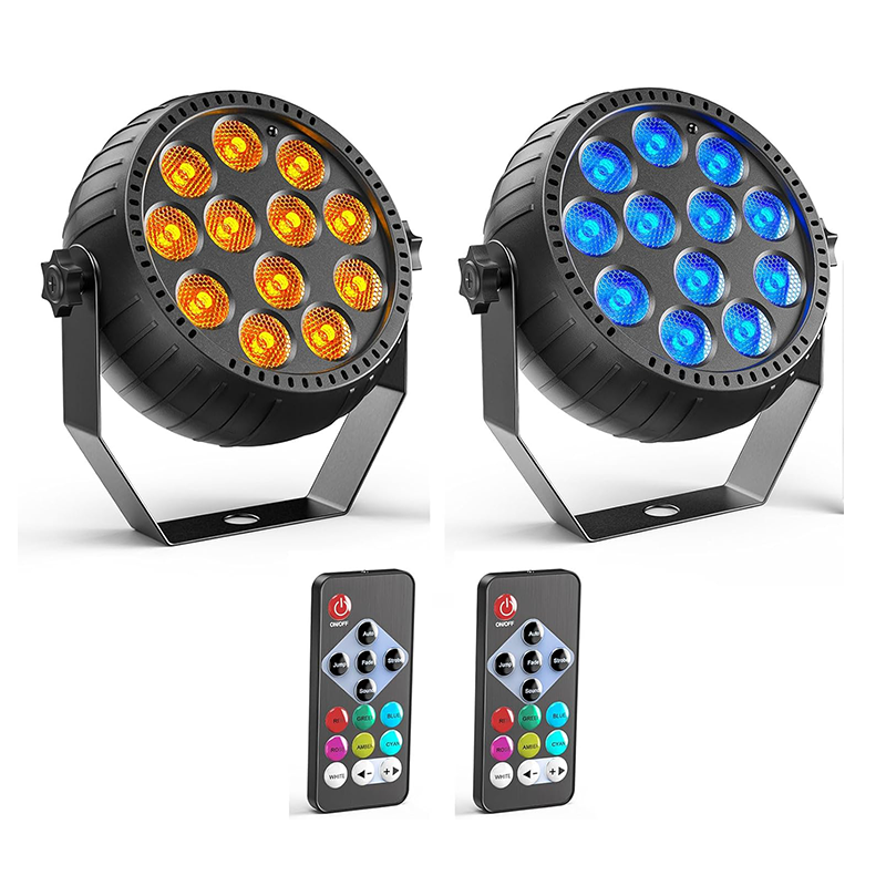 12LED Mini RGB Rechargeable Par Light-P7
