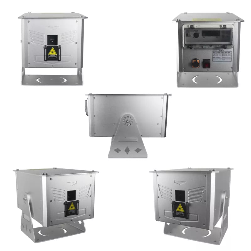 8w-15w APP Outdoor rooftop green landmark laser light-B38