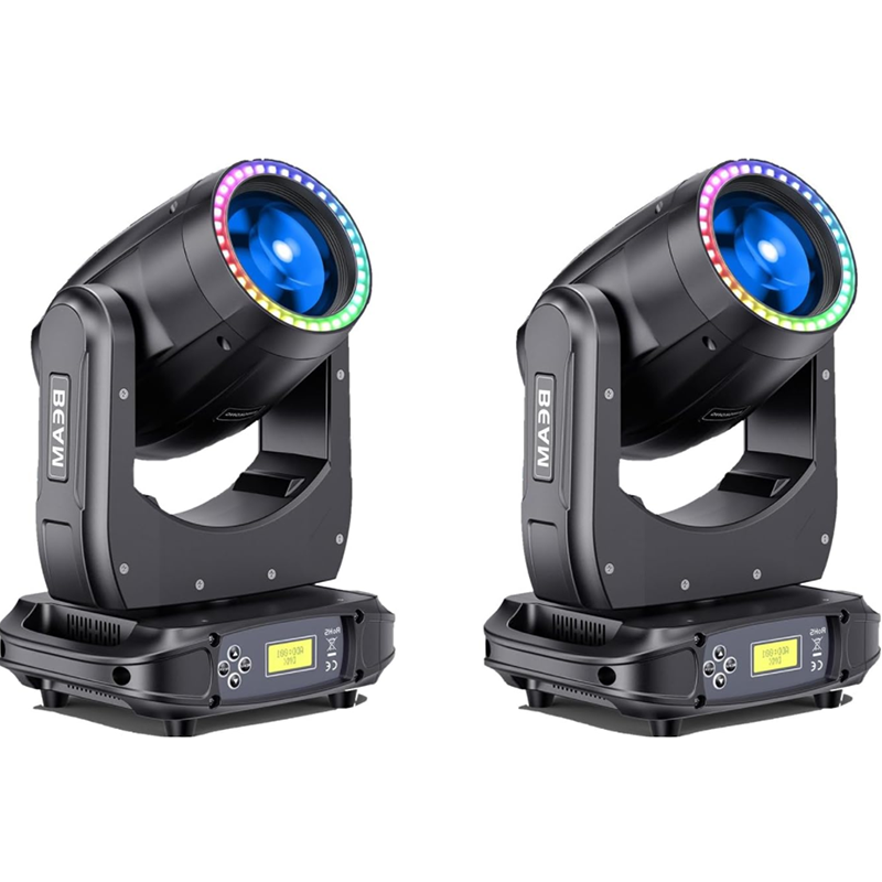 180W LED Rainbow Beam and Pattern Moving Head Light-E43