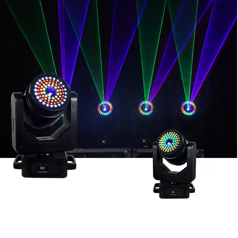 Moving head animation beam laser light-A26