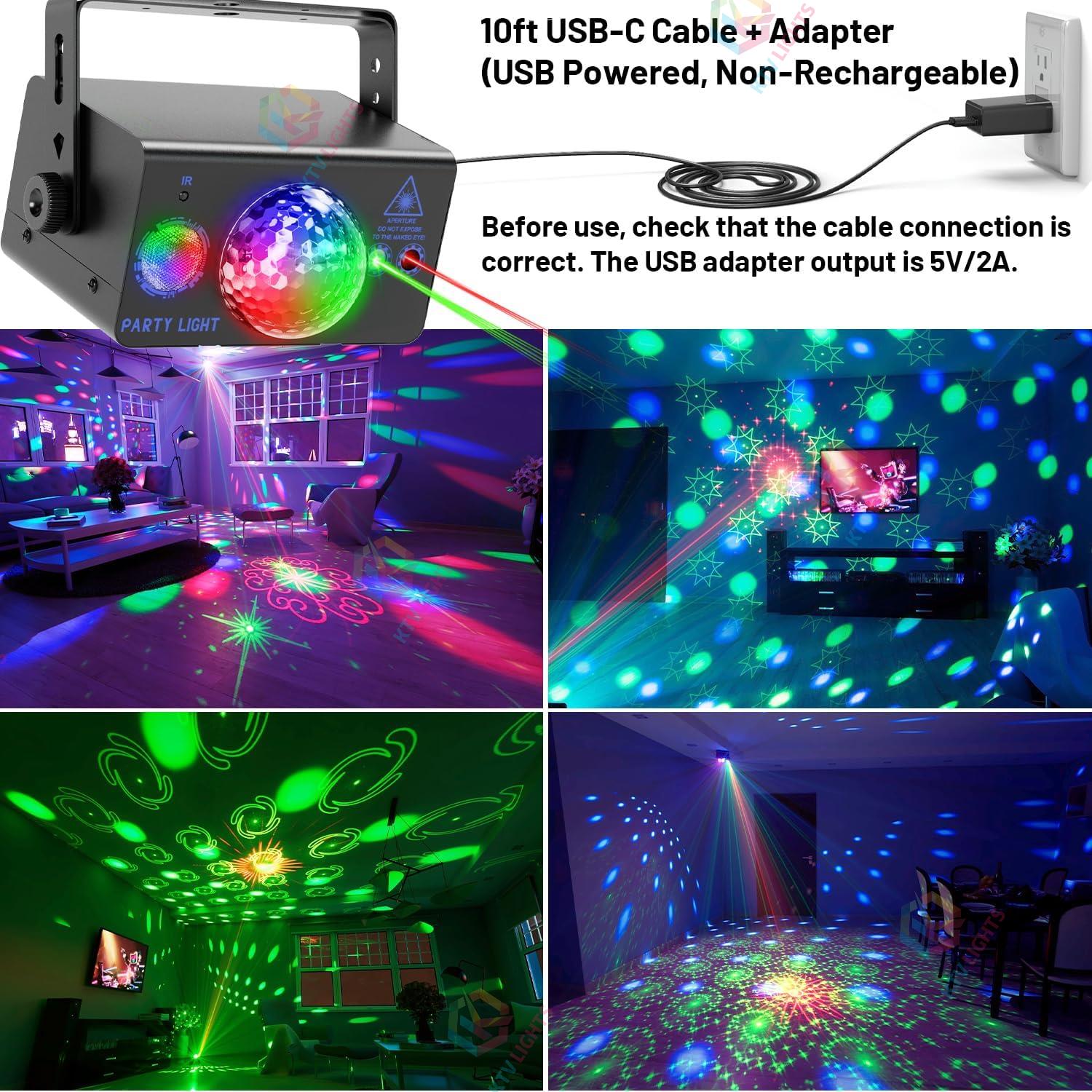 LED Party Lights DJ Disco Ball Lights-C27