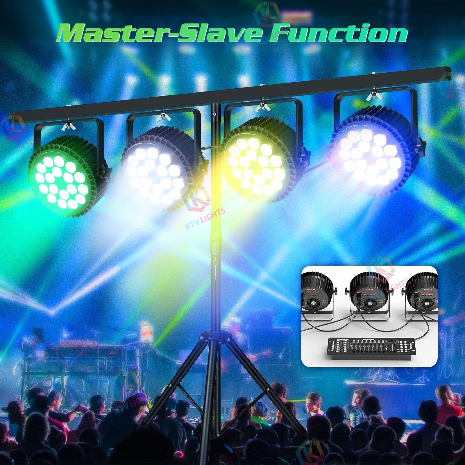 200w RGBW LED Stage Par Light-P4