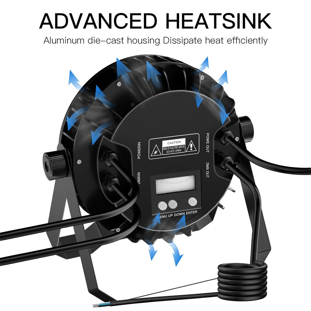 IP65 Waterproof Lighting 18X10W RGBW 4-in-1 Par Light-P44