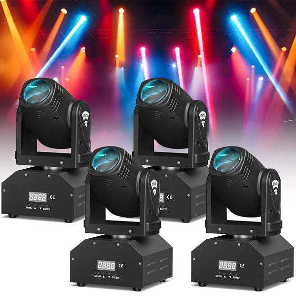 Mini RGBW 4-in-1 LED Beam Moving Head Light-E20