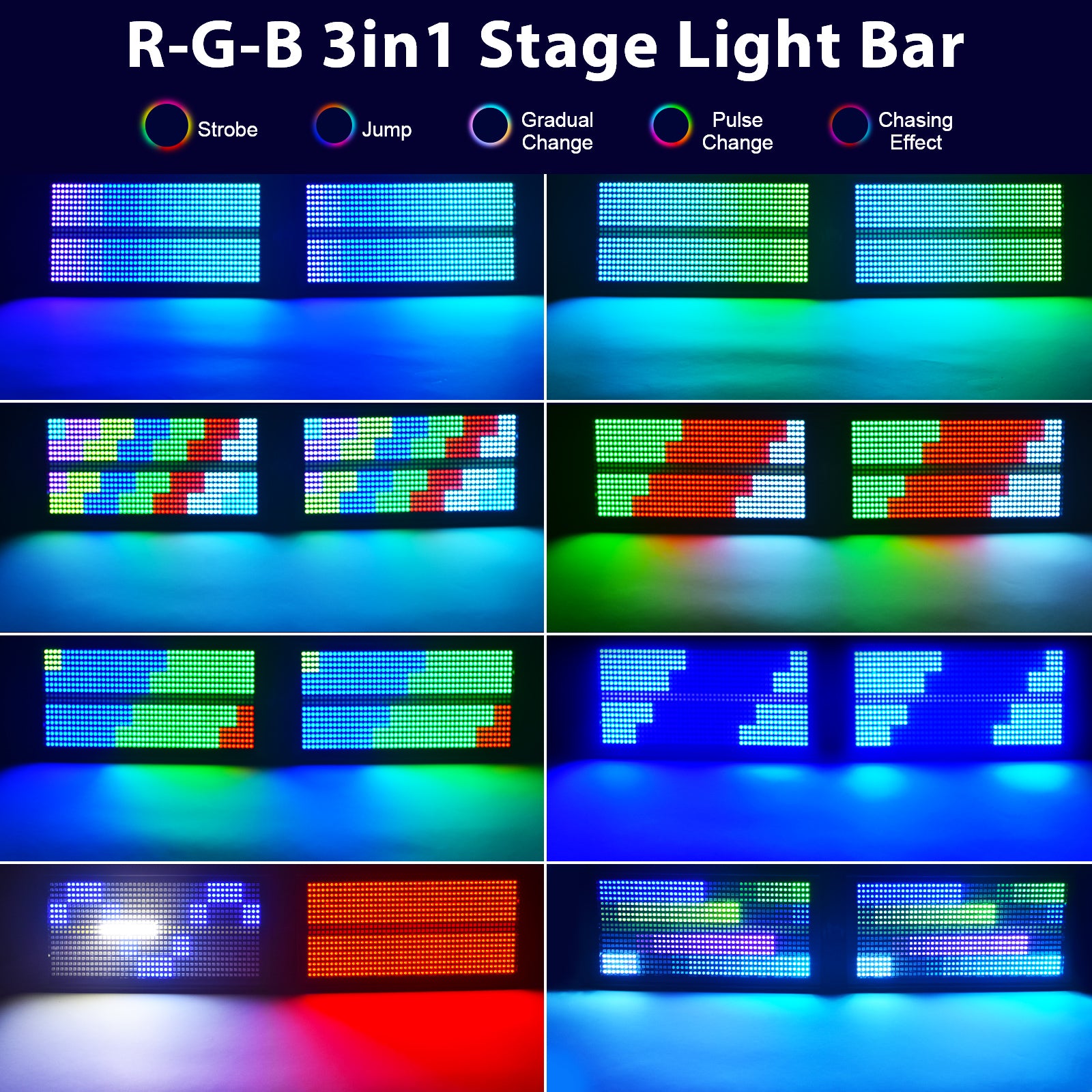 RGBW 3-in-1 LED effect high brightness wall washer light-X20