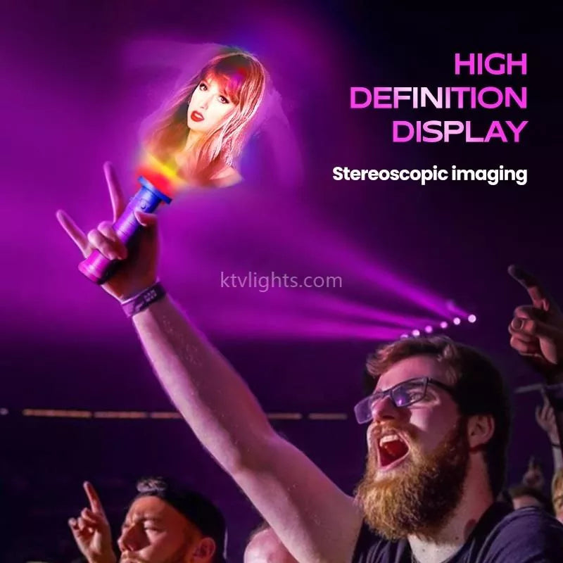 DIY 3D visual effects glow light sticks