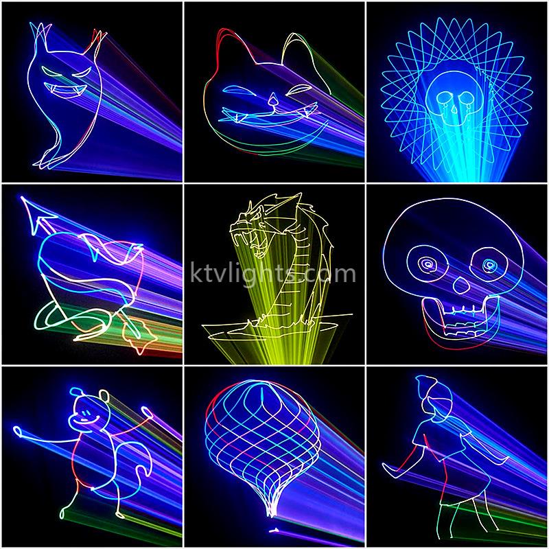 New full color animation laser light-A30
