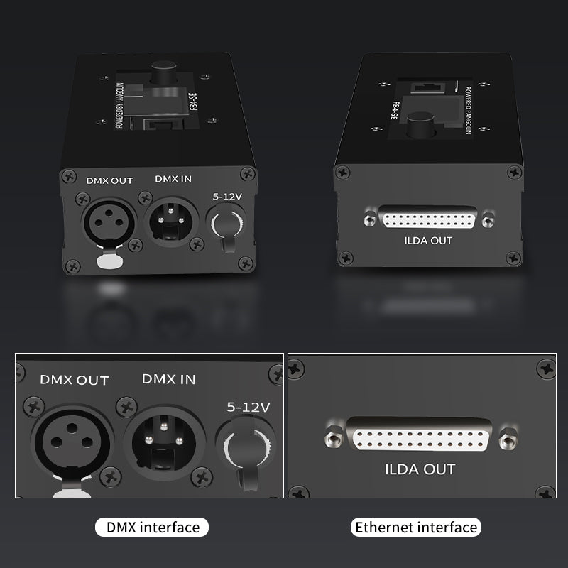 DMX FB4 laser controller software ILDA professional laser lights